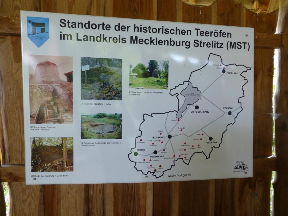 Zwei Seen Ferienhaus Canow Kültér fotó